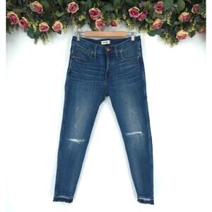 Madewell 9" High-Rise Skinny Jeans Size 30P